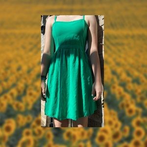 Green Mini dress